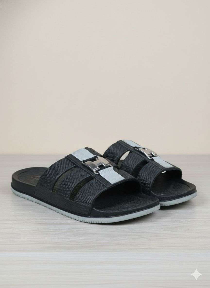 Rubber nylon slippers shoes for men / Size 7,9,10