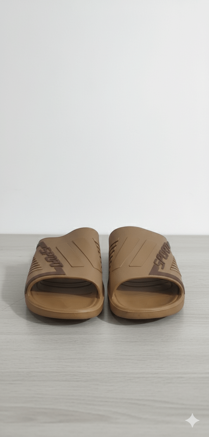 Rubber nylon slippers shoes for men / Size 7,9,10