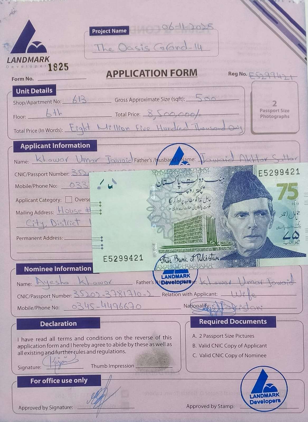 Semi Furnished – One Bed Apartment in OASIS Grand 14 ( Bahria Town )