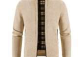 New Imported Men’s Casual Youth Loose Knitted Sweater Coat