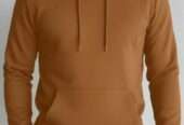 1 Pc Men’s Polyester Plain Hoodie