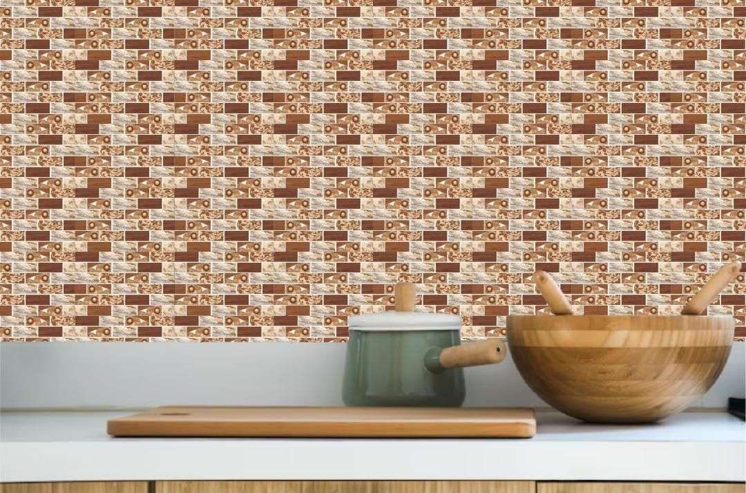 50 Pcs Marble Sticker Sheet – Enhances Kitchen Organization & Easy To Clean