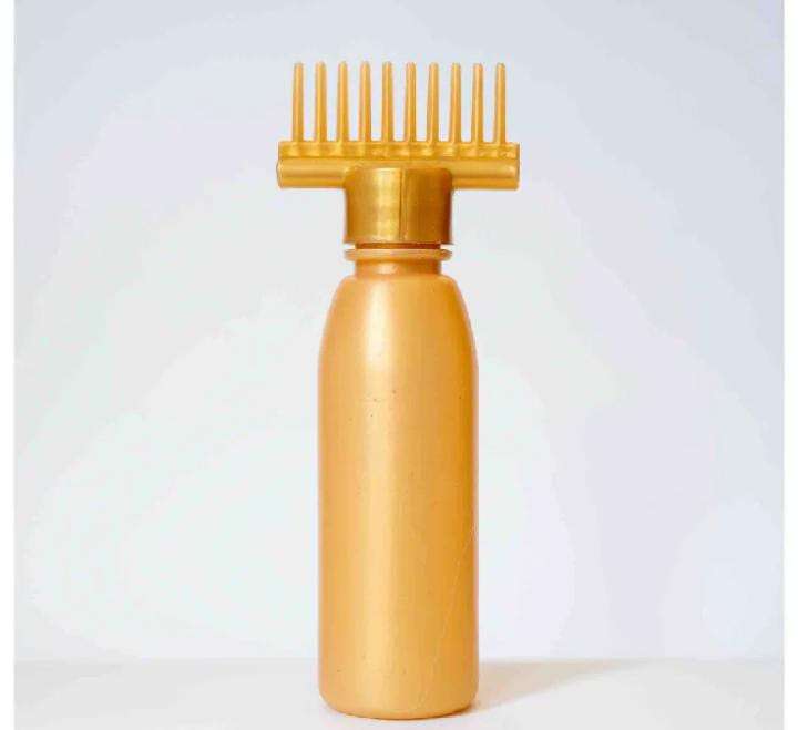 Pack of 2Hair Oil Bottle With Comb | Best For Dandruff & Hair Fall | Anti Lice Comb