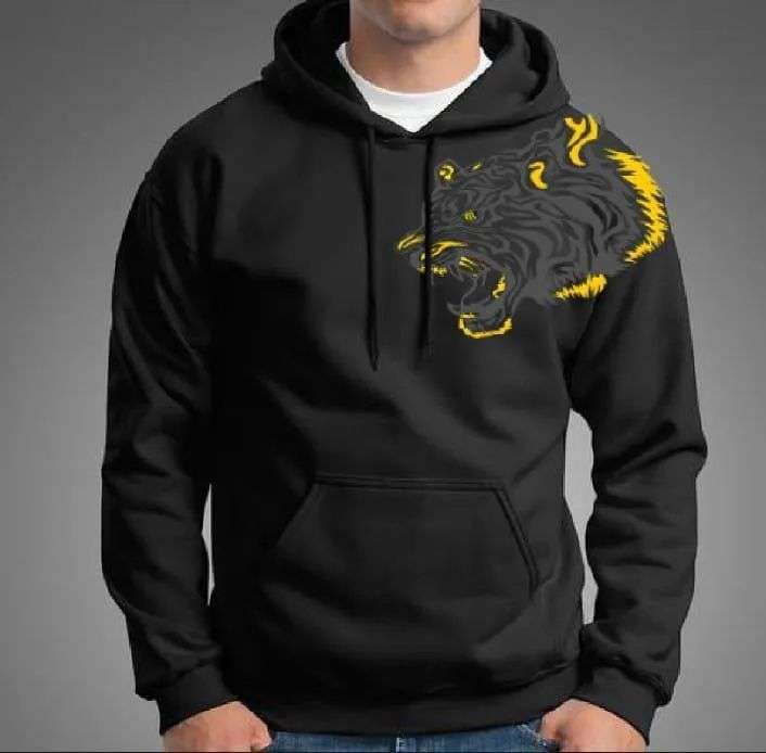 1 Pc Men’s Fleece Printed Hoodie
