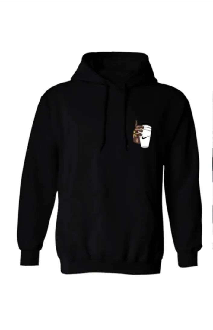 1 Pc Men’s Fleece Printed Hoodie