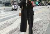 New Imported Women’s Korean style Loose Mid-length Woolen Coat