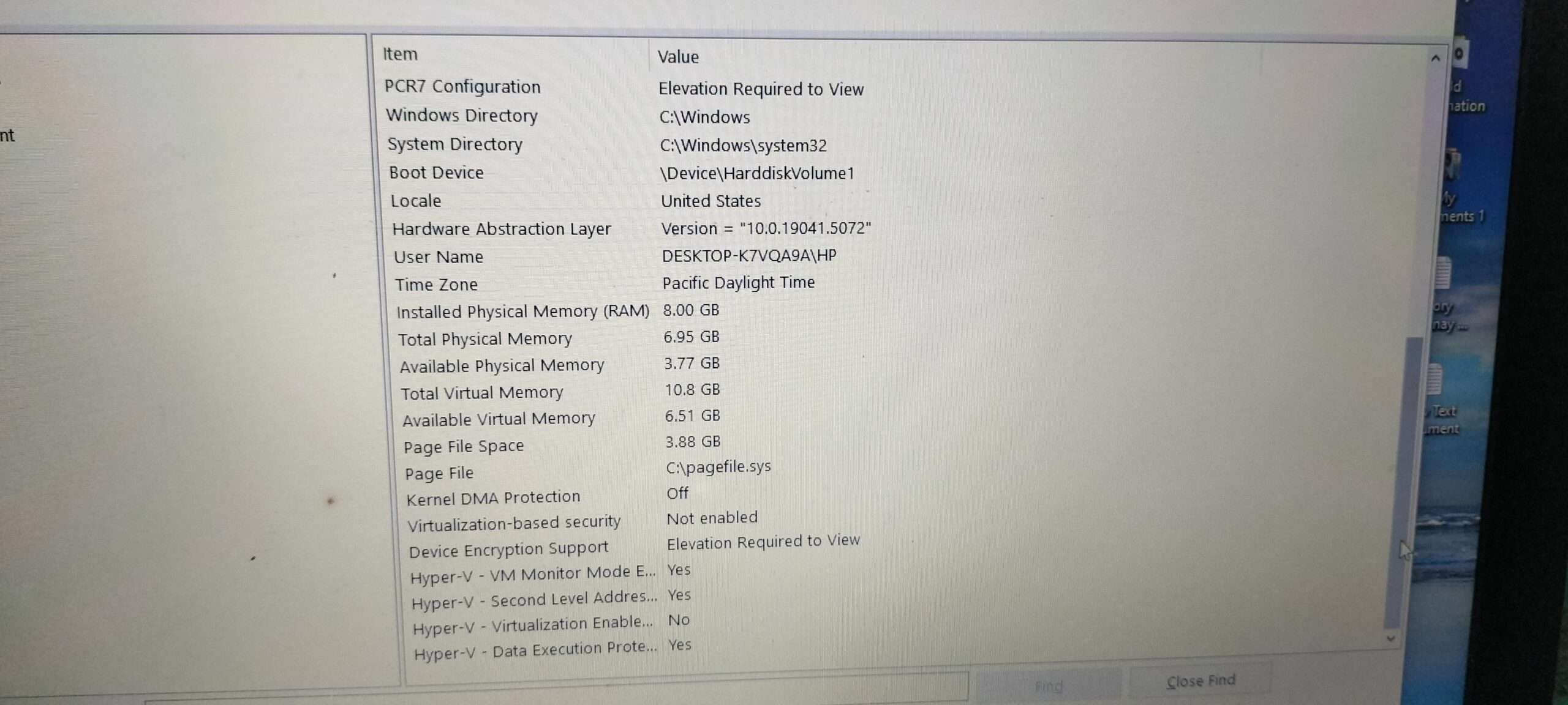 HP laptop i7 with 1 TB Hard