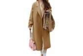 New Imported Women’s Korean style Loose Mid-length Woolen Coat