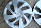 Yaris hatchback 14 Size ORIGINAL japane wheel covers fresh Set delivery Available whatsap