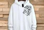 1 Pc Men’s Fleece Printed Hoodie