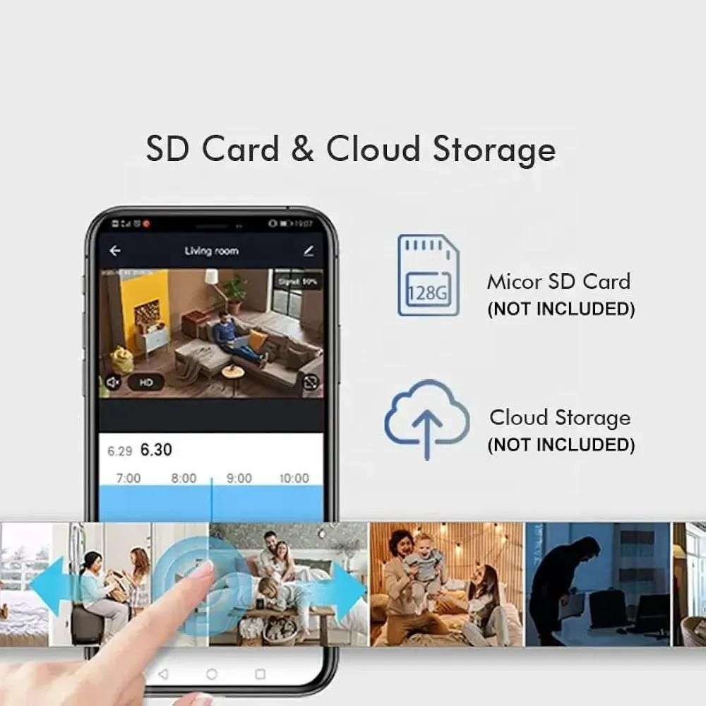 Mini wifi security camera
