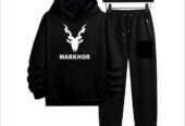 Men’s Fleece Printed Hoodie Track Suit Markhor