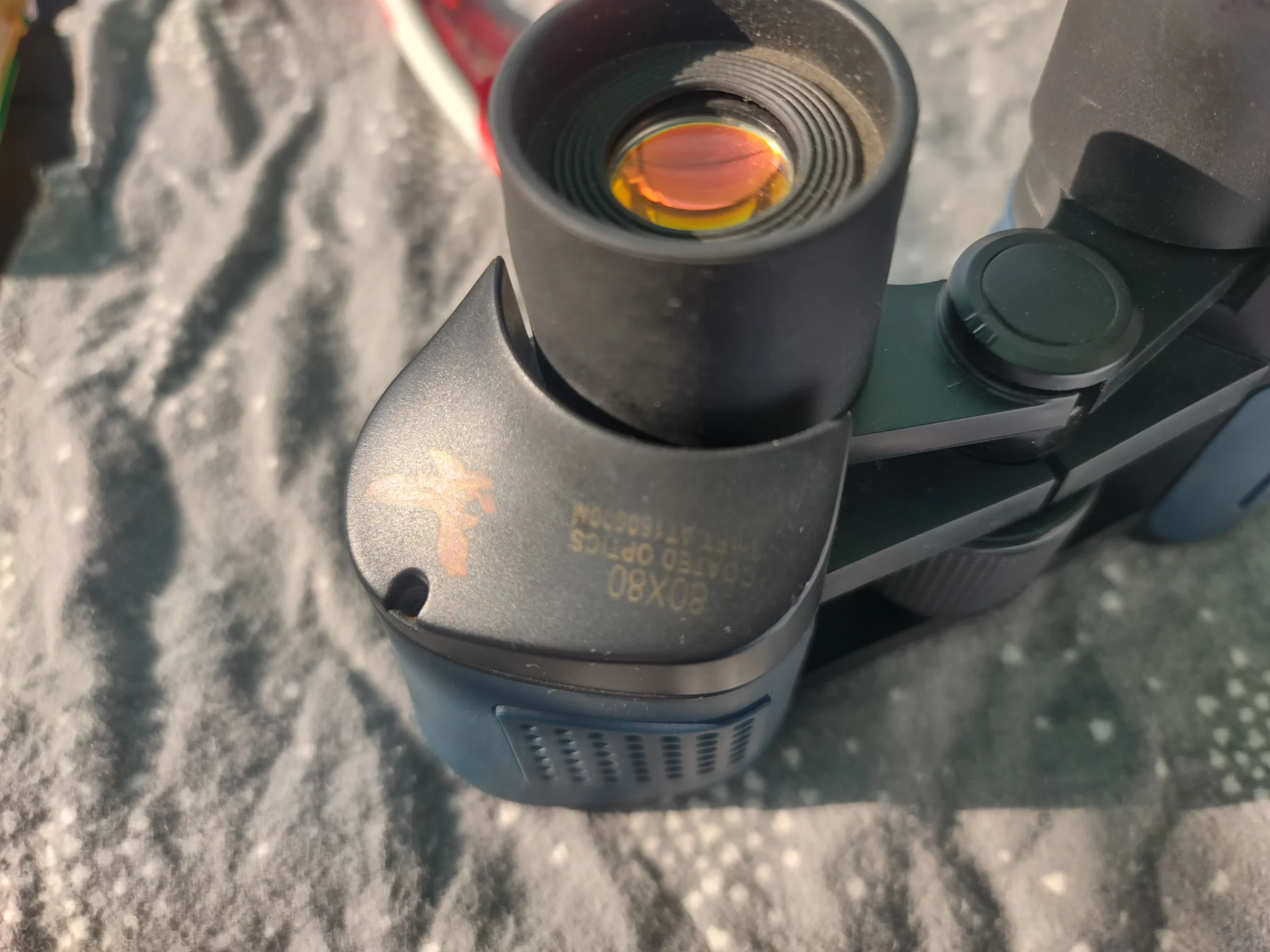 Binoculars German Made Eagle Eye 80×80 Ultra White long Range