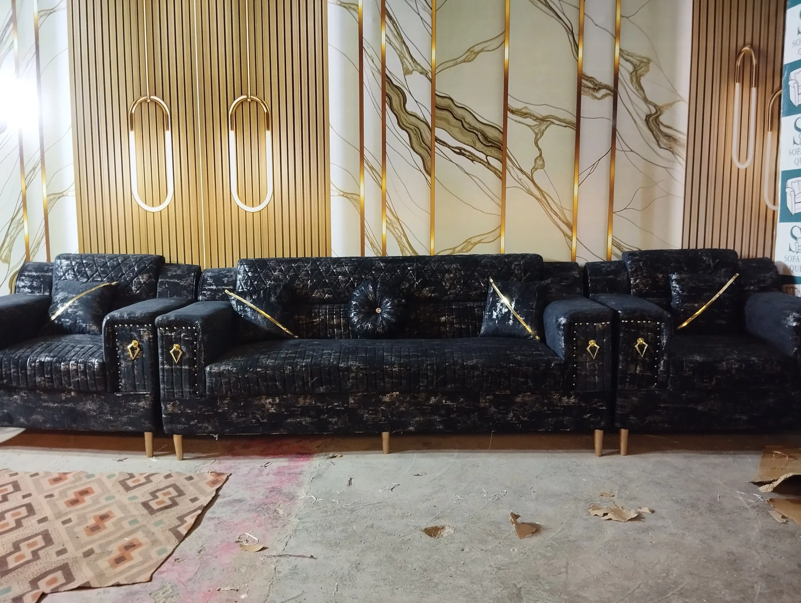 5 seater turkish fabric Turkish style sofa for sale