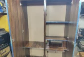 Double Door ZR Lamination Wooden safe new all good 10/10