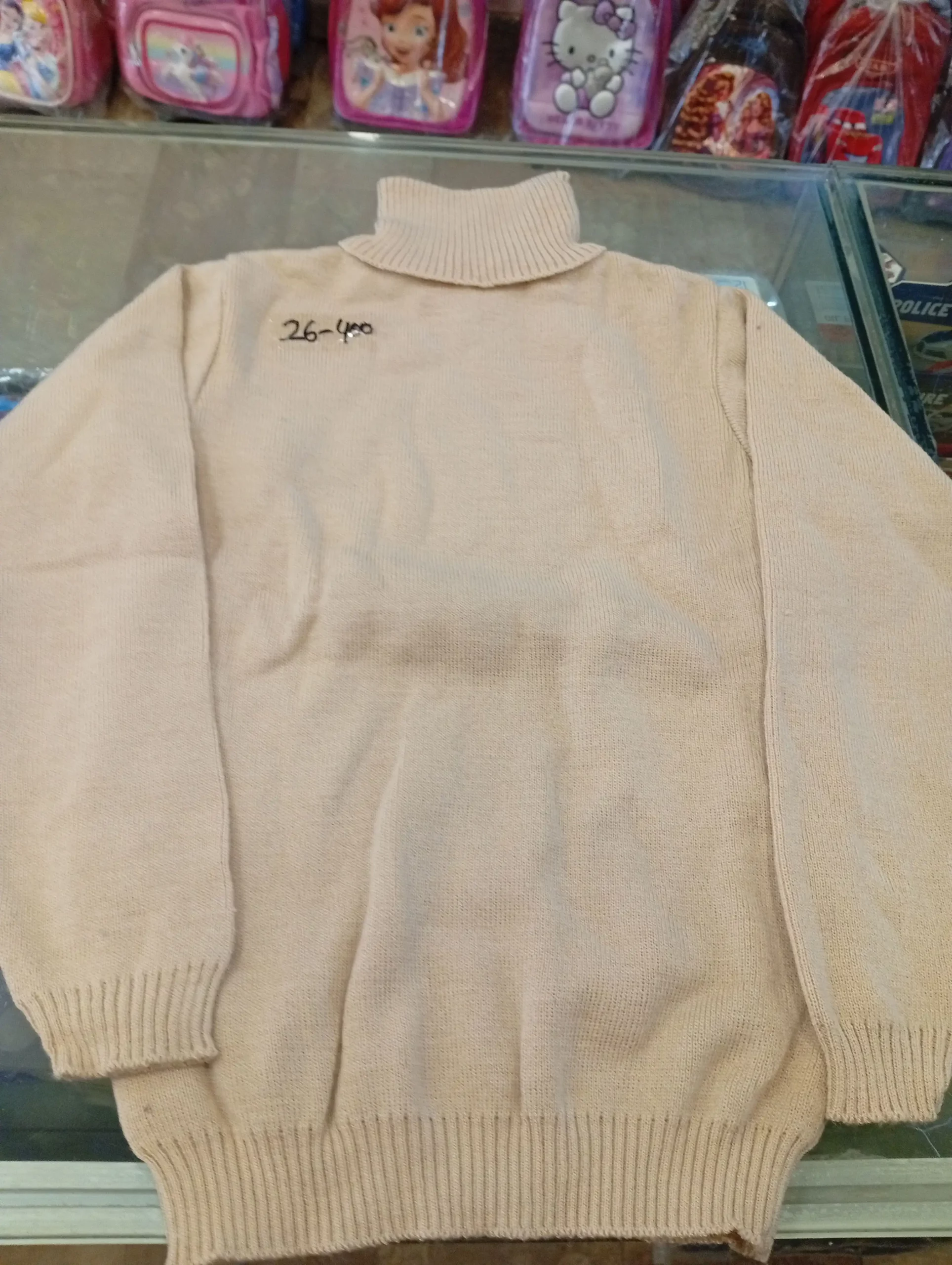 High neck child available 18 sai 26 size tak hai