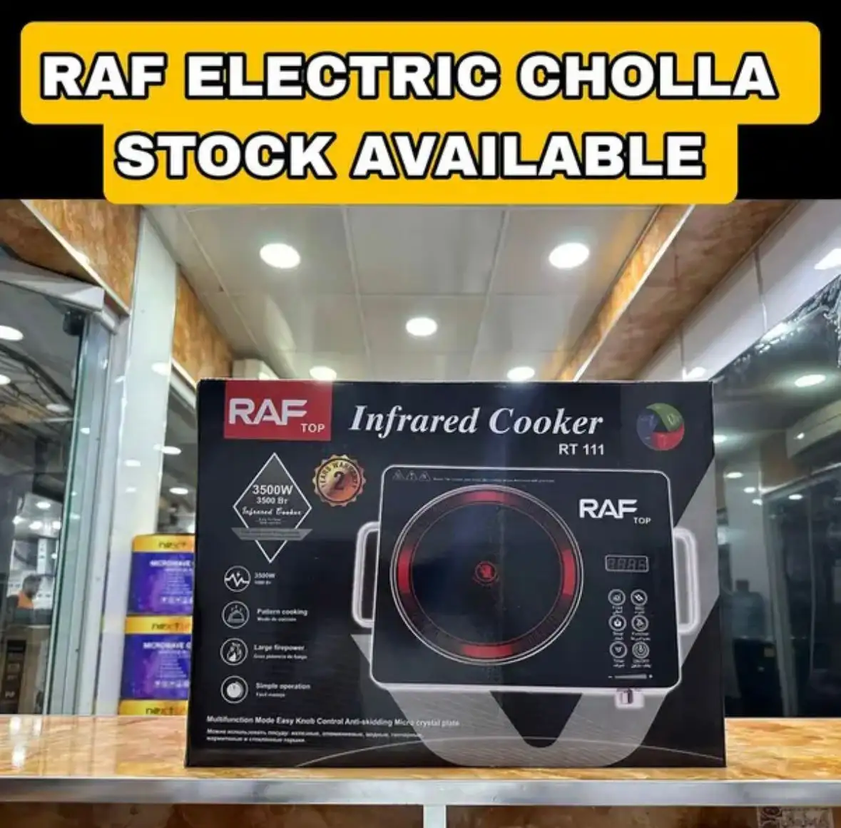 Electric Stove New Stock Ready