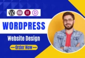I will create wordpress site, develop custom wordpress, business website development