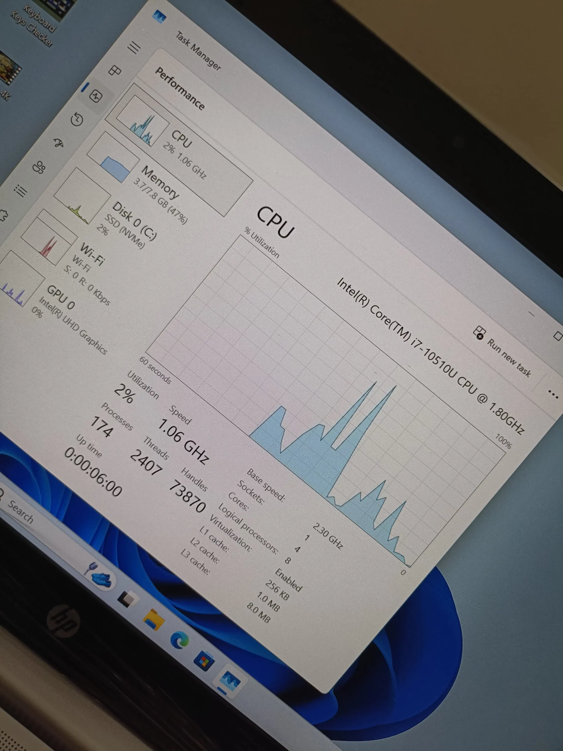 Hp Probook 440 G7 Core i7 10th Generation