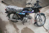 Honda CD 70 2024 model black color good condition