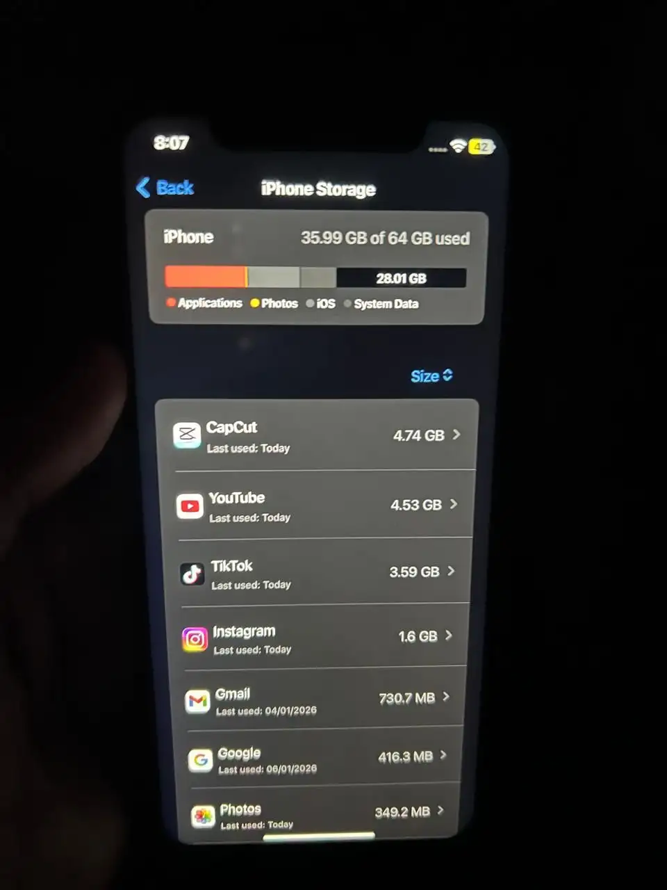 I phone11 one hand Home use