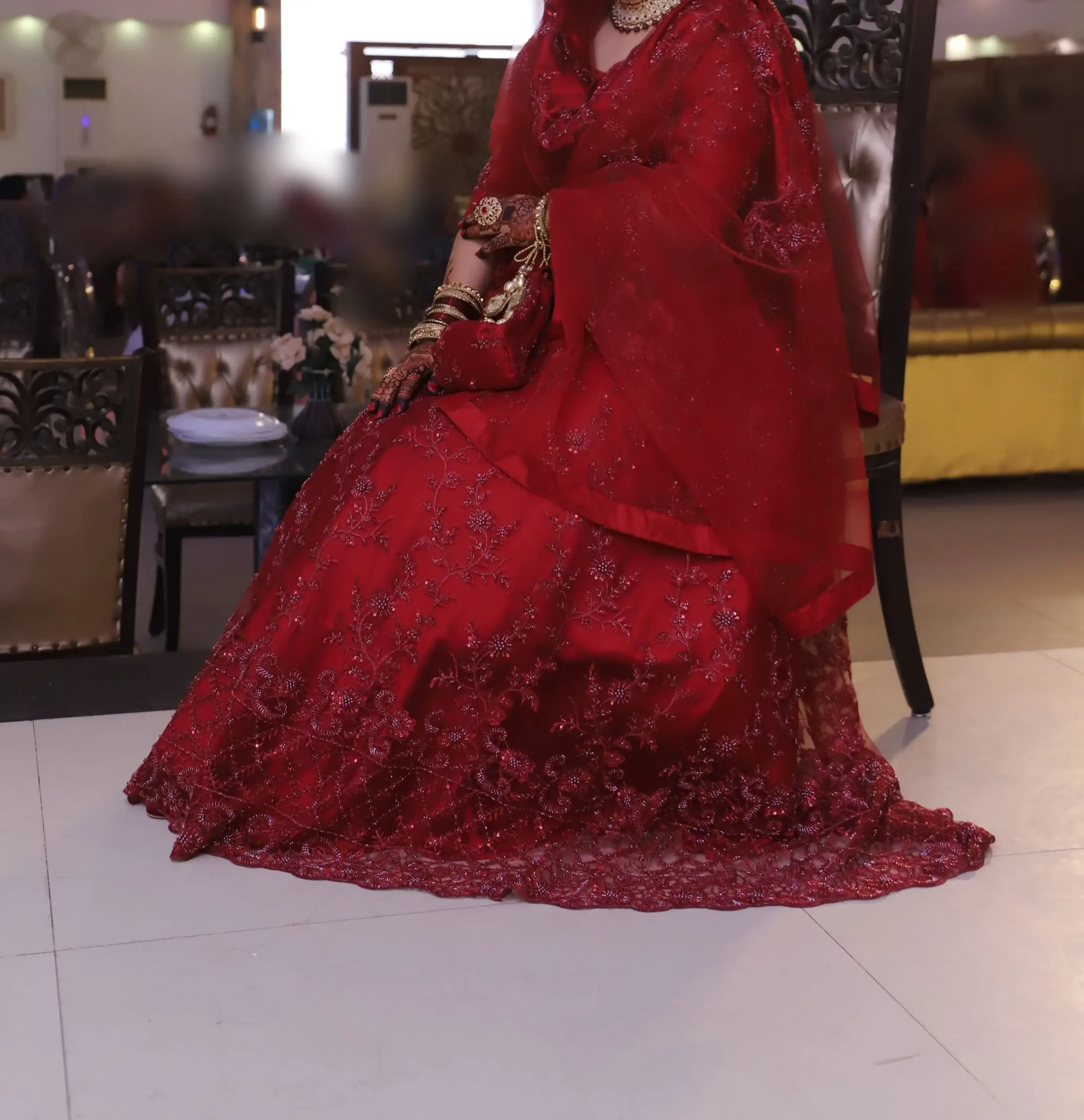 Bridal wedding dress