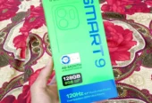 Infinix Smart 9 – 4GB/128GB, Excellent Condition