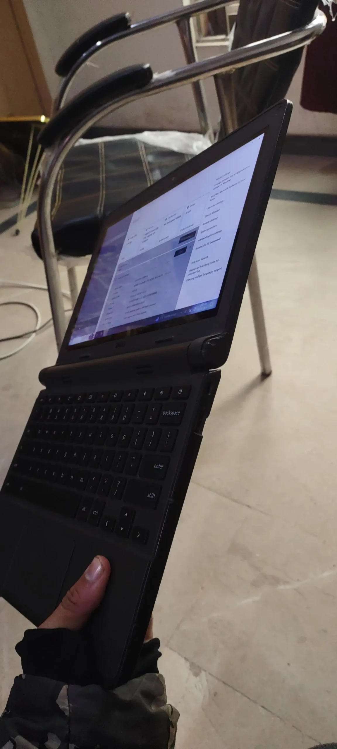 Dell 11 Chromebook touchscreen laptop