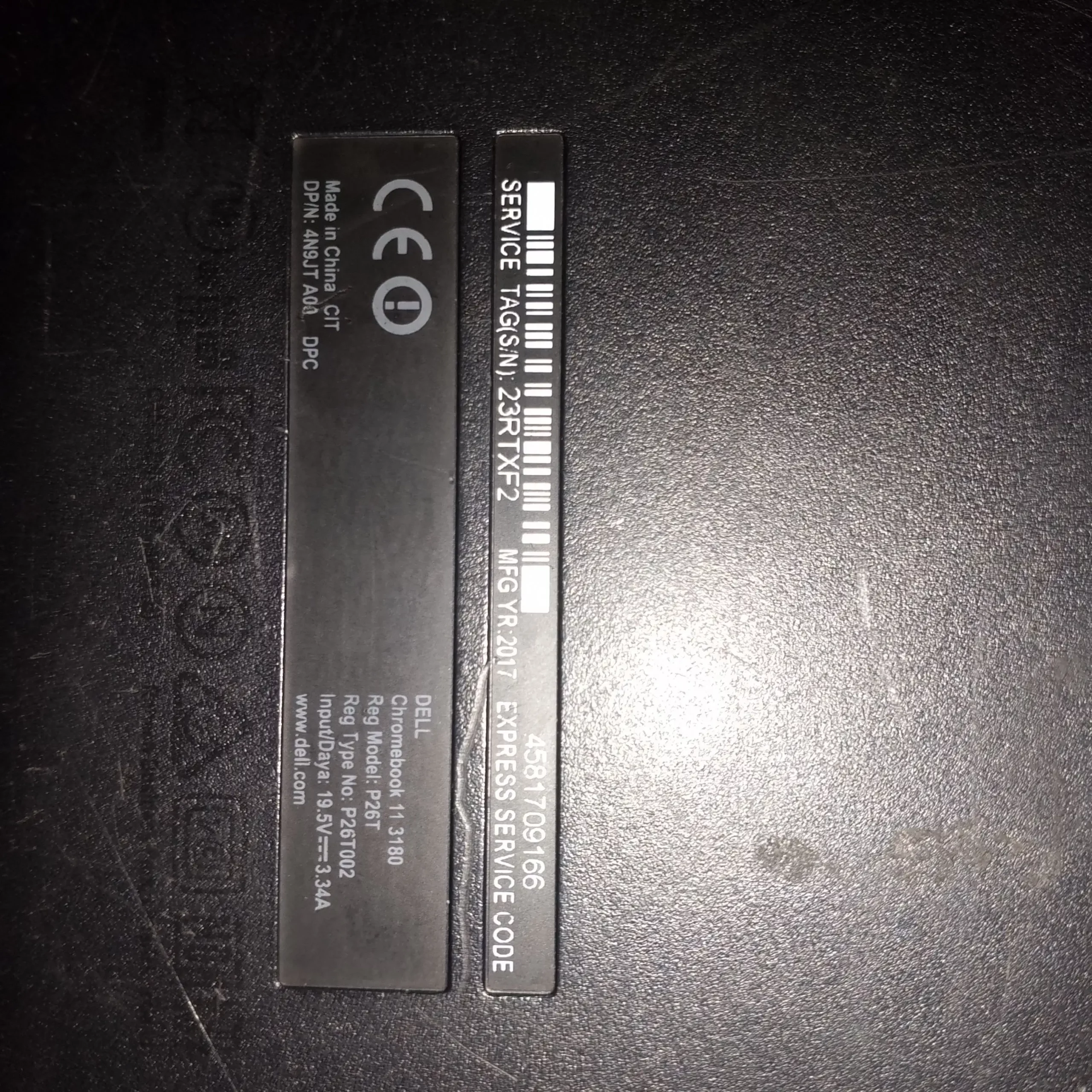 Dell chrome book 4gbrm 64gb storage touchscreen window 10