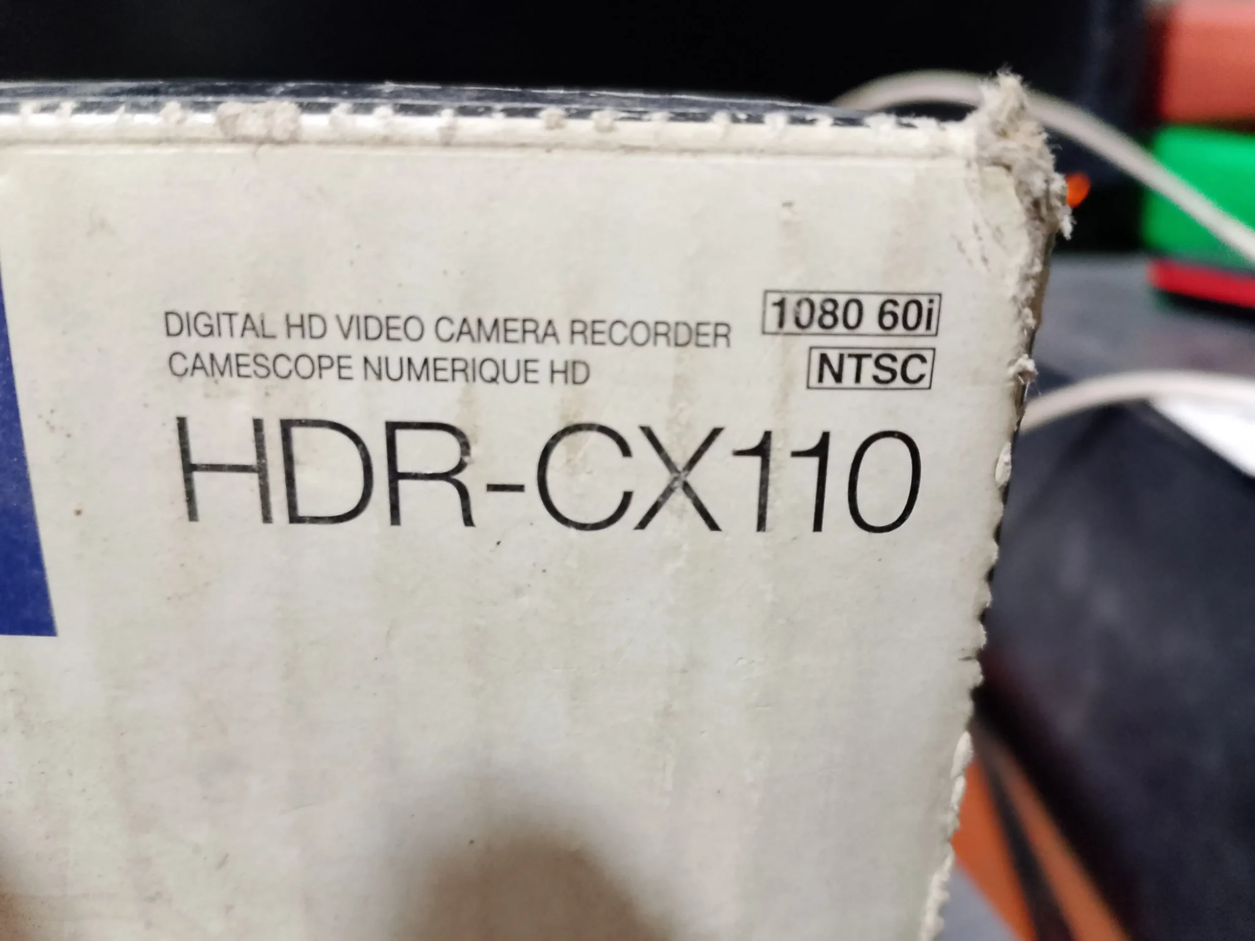 Sony camera|HDR.cx110