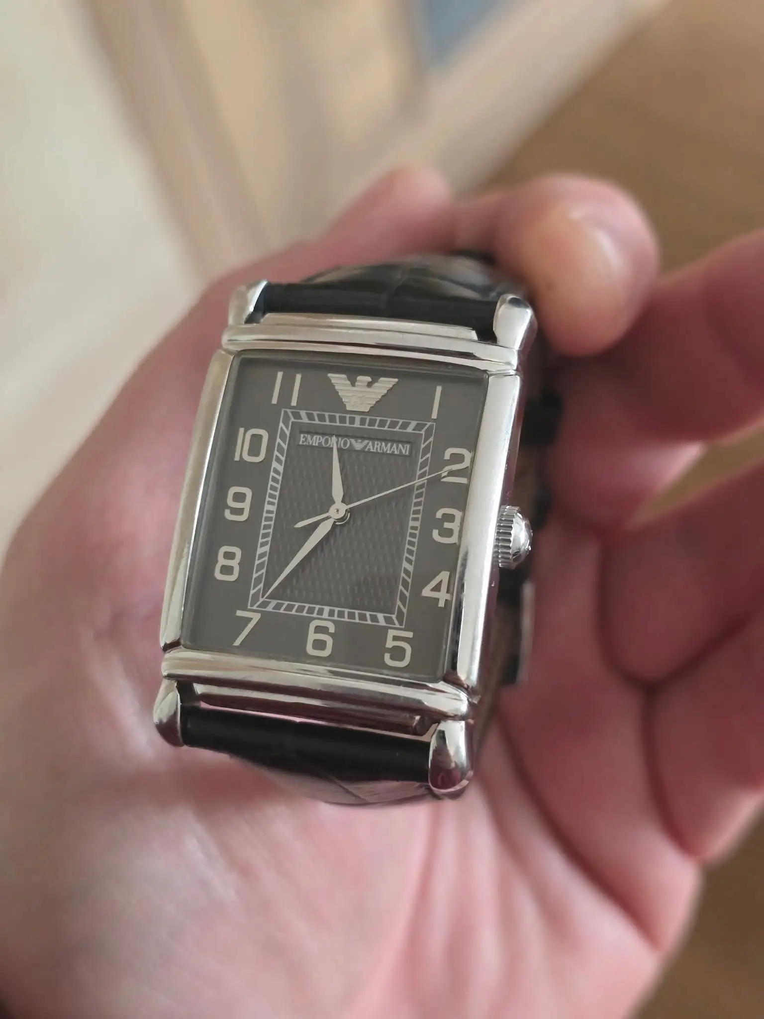 Original Emporio Armani Watch For Men Marco Medium AR0423 Pre loved In 3 months machine wa