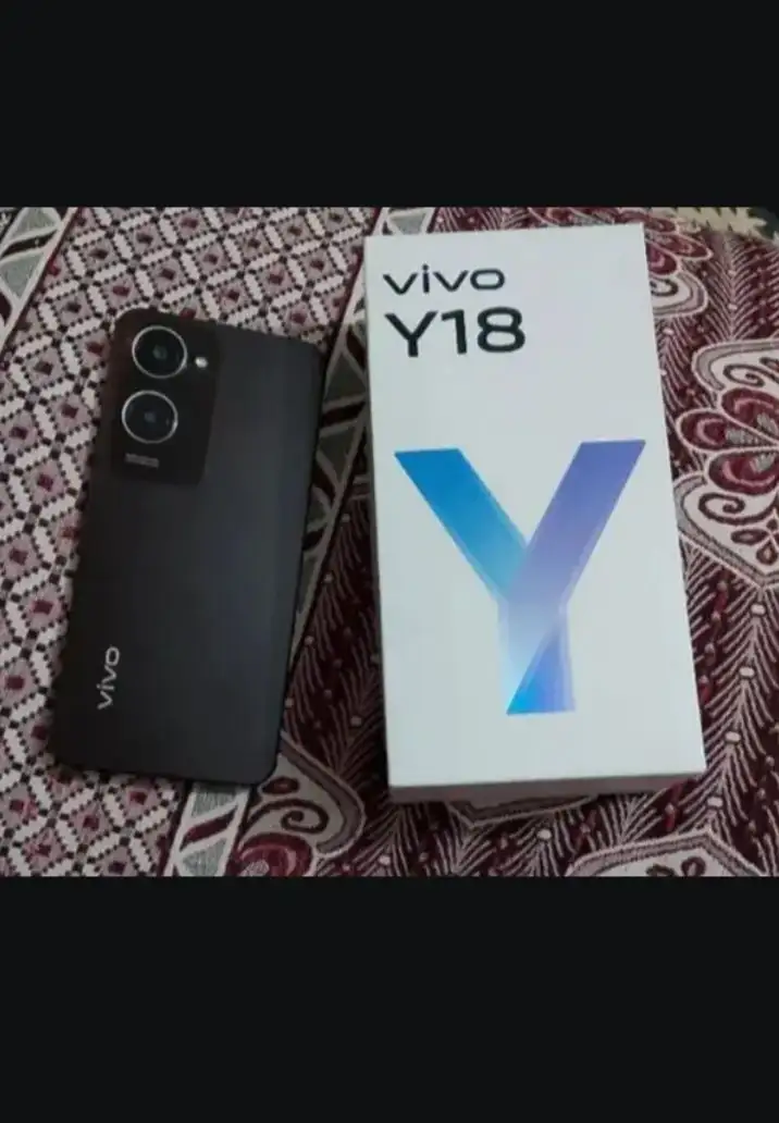 Vivo y18 6+6/128 for sale and exchange wtih god phone 8+8/256 gb