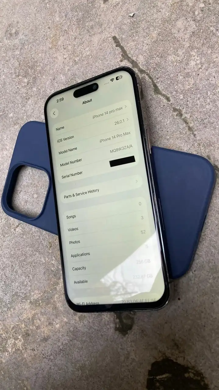 Iphone 14 pro max 256