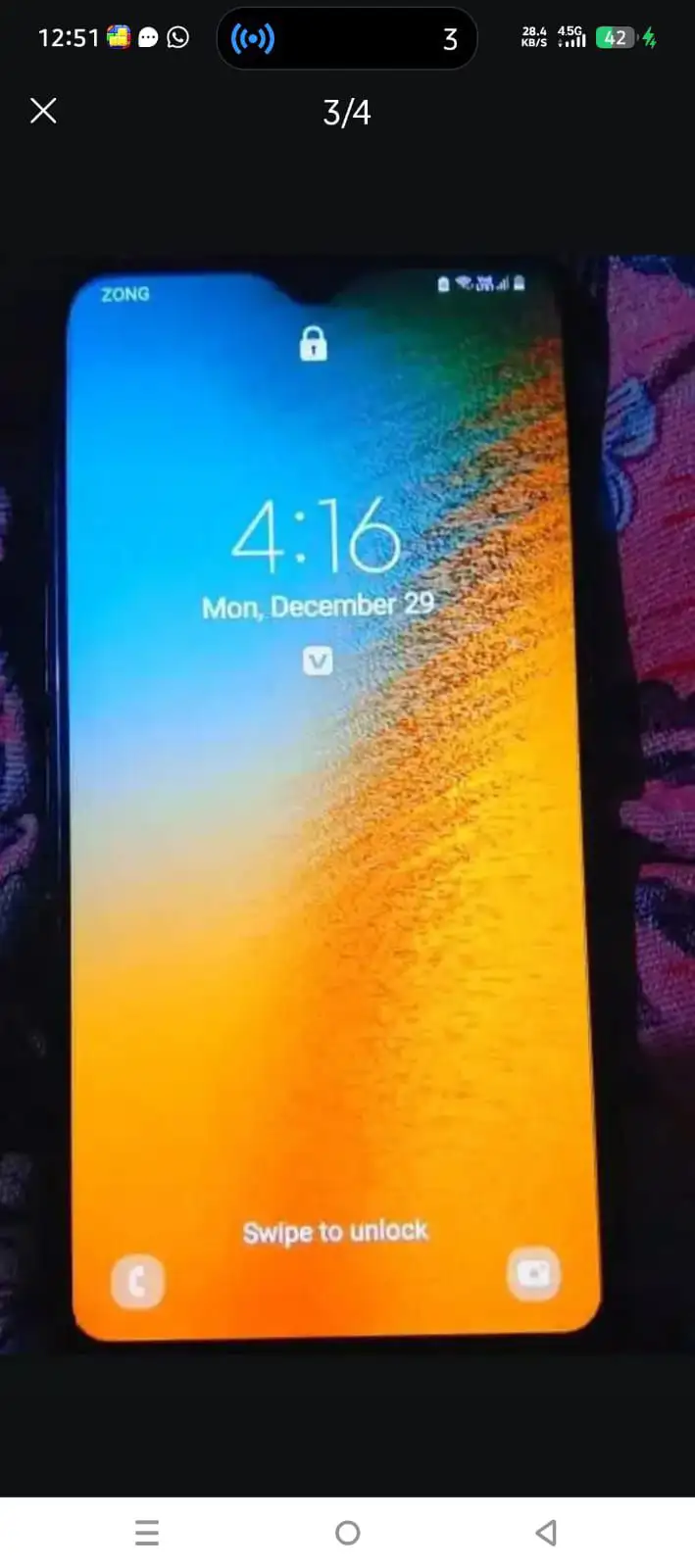 SAMSUNG A10 OFFICIAL PTA APPROVED ARJENT SALE