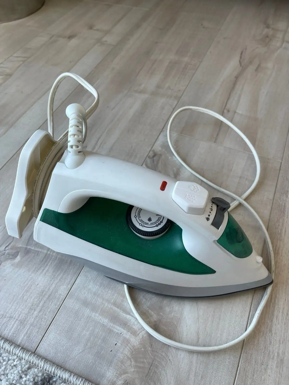 Traveling steam iron