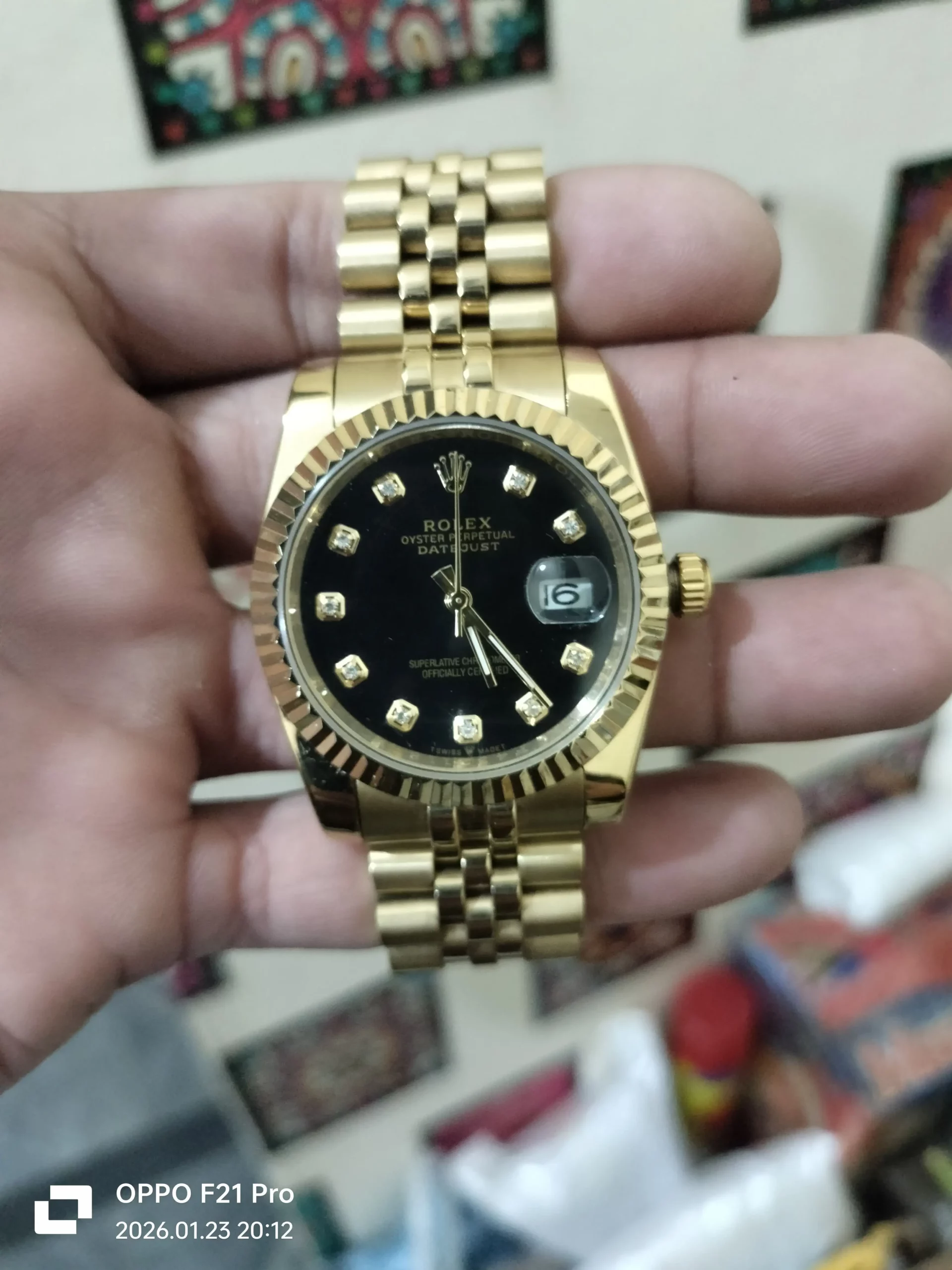 Rolex 36 MM Master Grade Watch