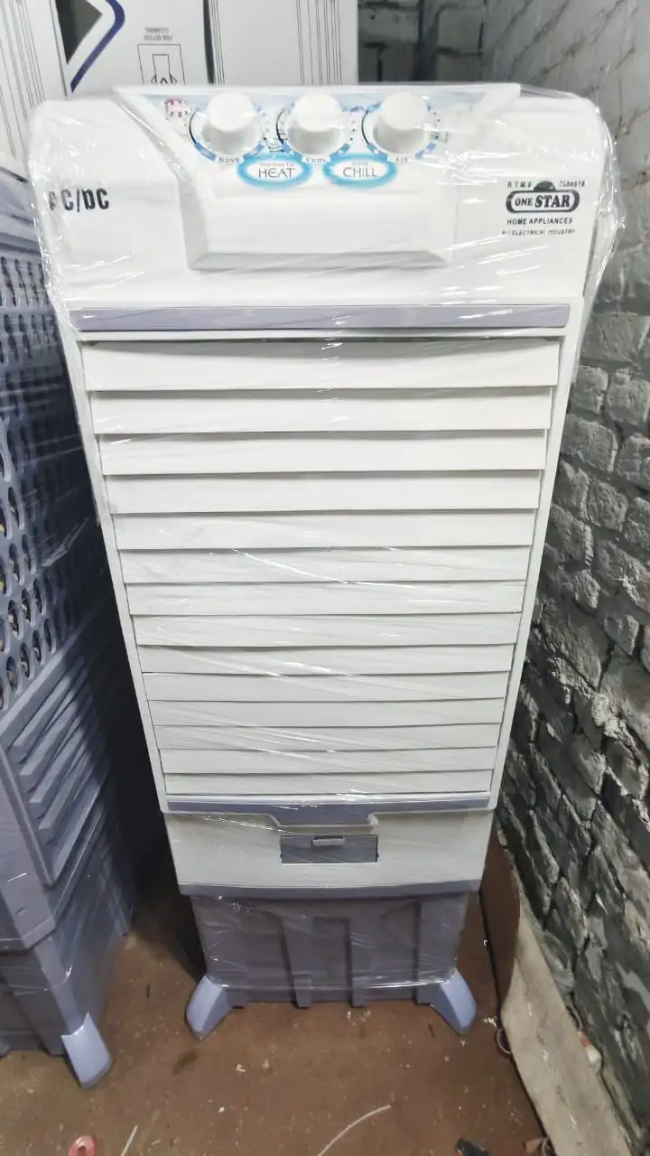 Ac DC Cooler New Tower model available whole sale