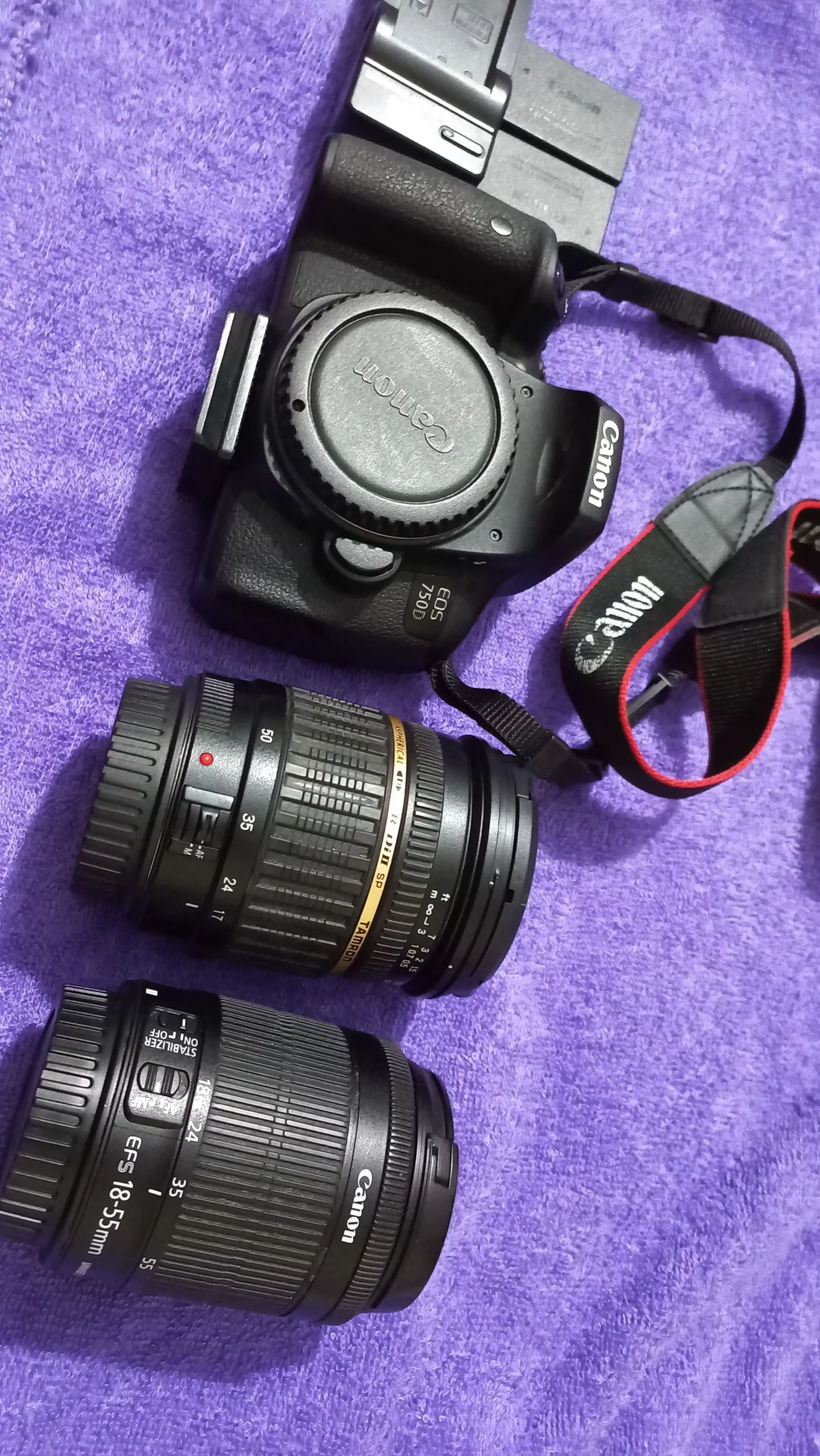 Canon 750D with Box