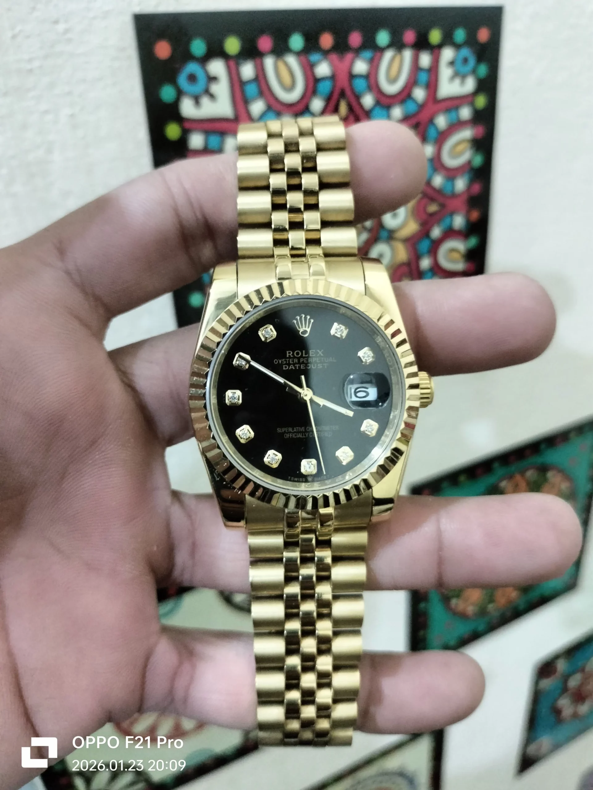 Rolex 36 MM Master Grade Watch