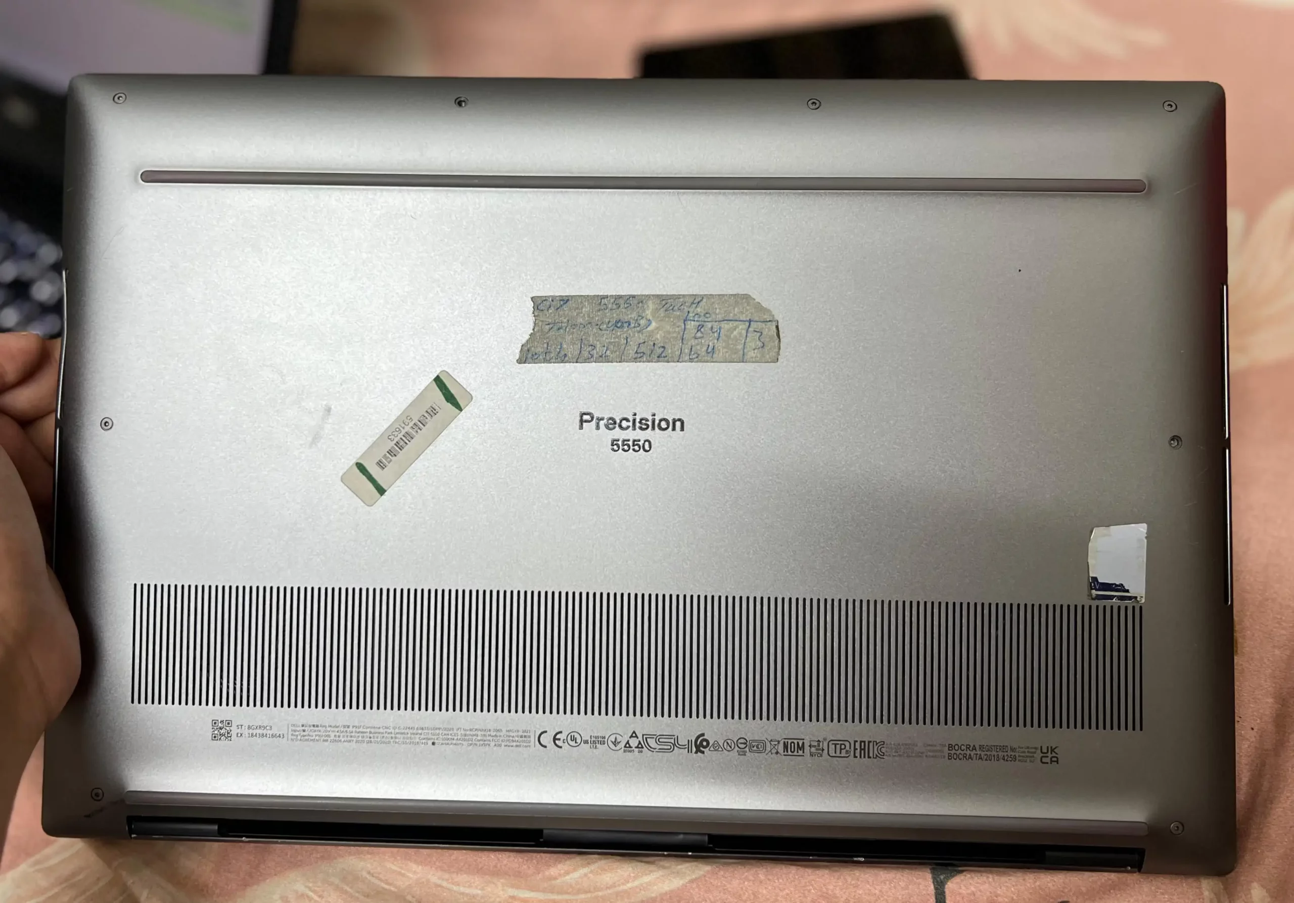 Dell Precision 5550 512gb|32GB | 4GB Graphic Card