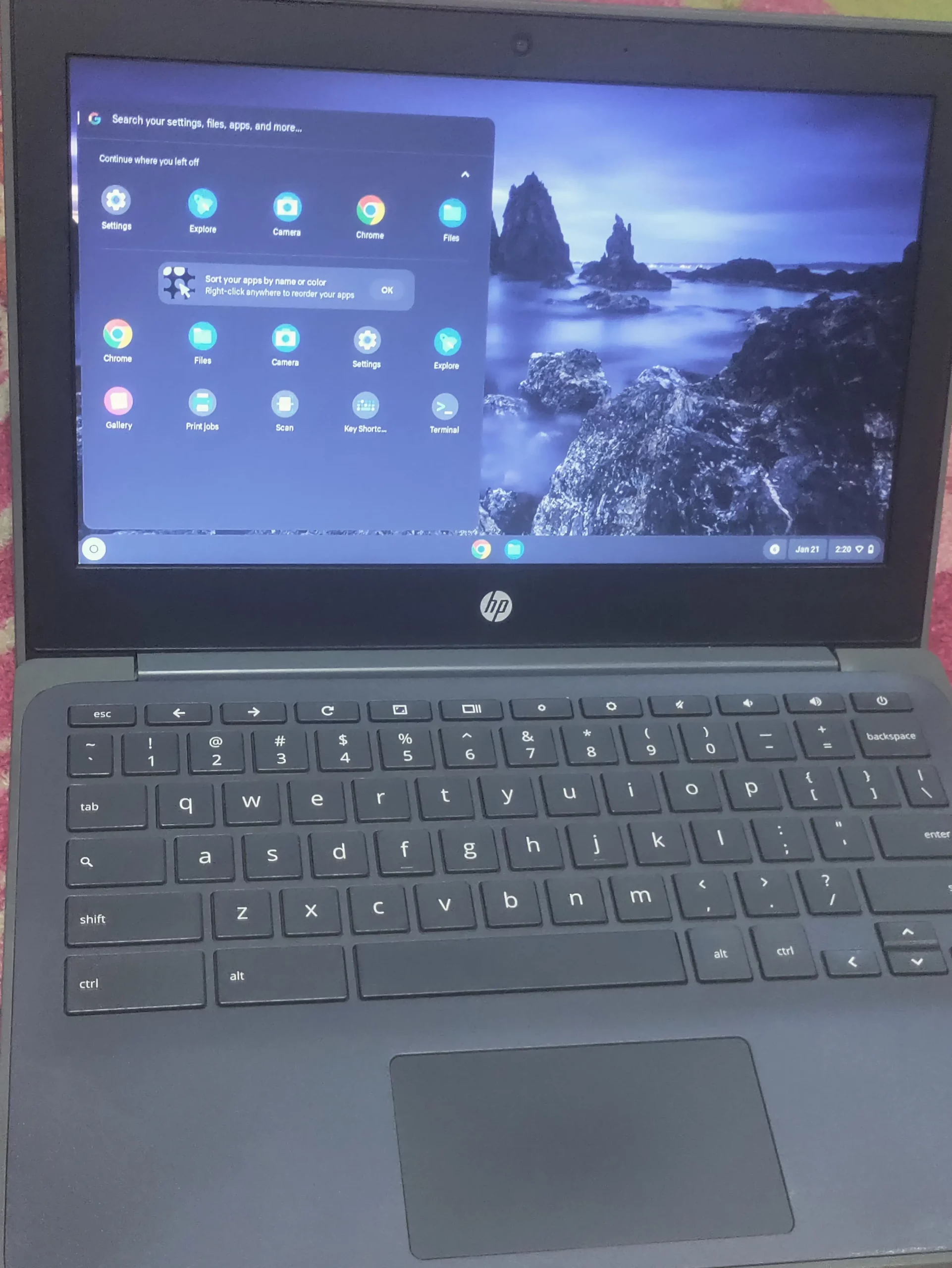 HP CHROMEBOOK 4GB 32GB TYPE C CAHRGER