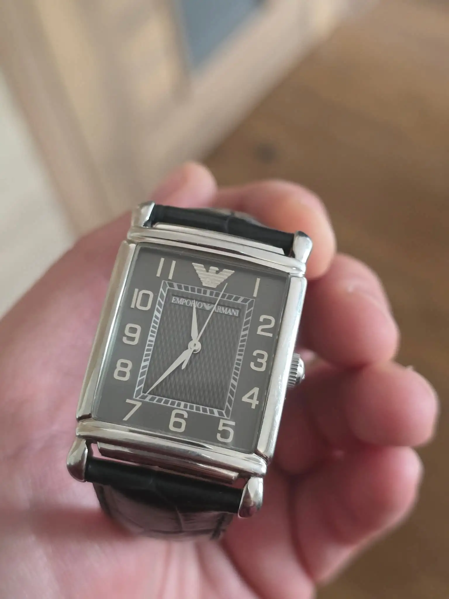 Original Emporio Armani Watch For Men Marco Medium AR0423 Pre loved In 3 months machine wa