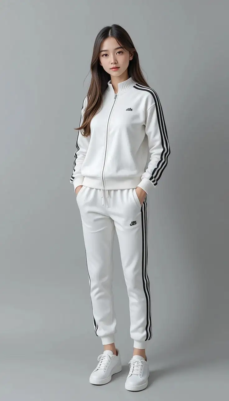 Track suit for selling men and women fabric polster fleece