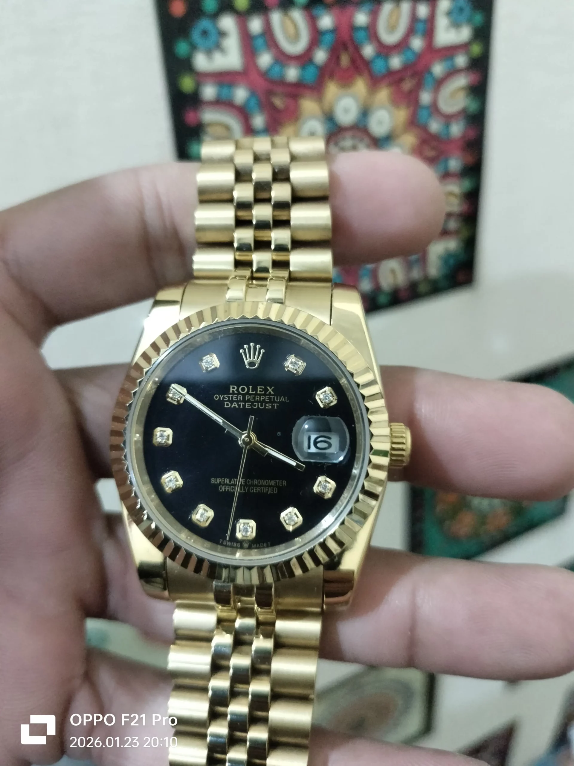 Rolex 36 MM Master Grade Watch