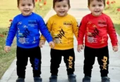 Winter 2pc boys Ang girls printed track suite