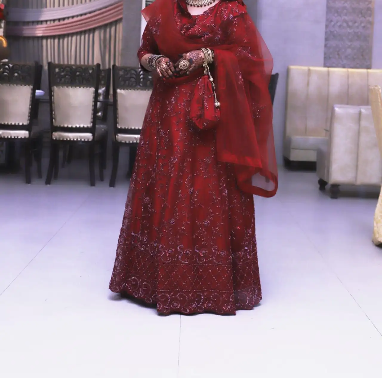 Bridal wedding dress