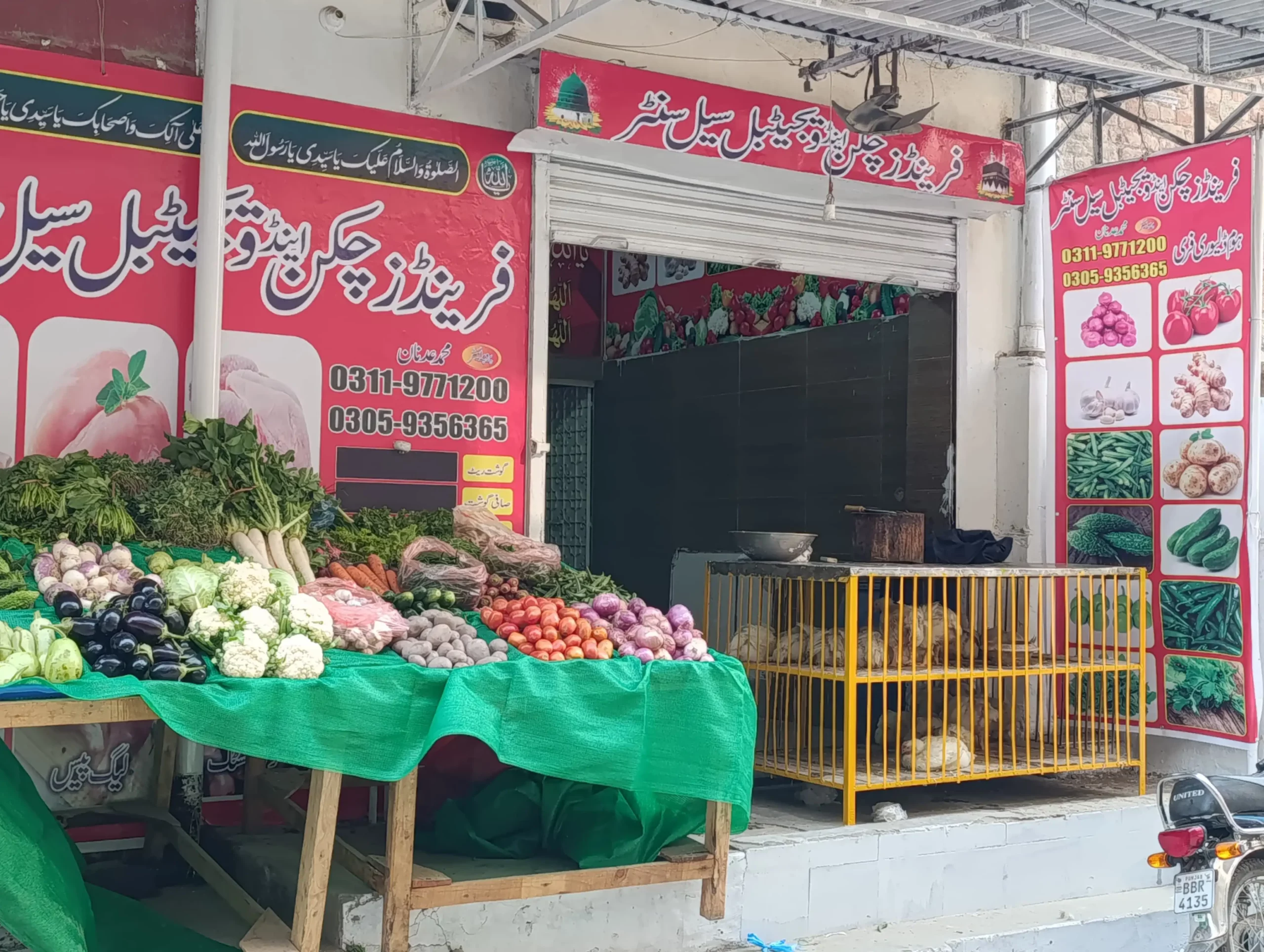 Chicken and vegetable