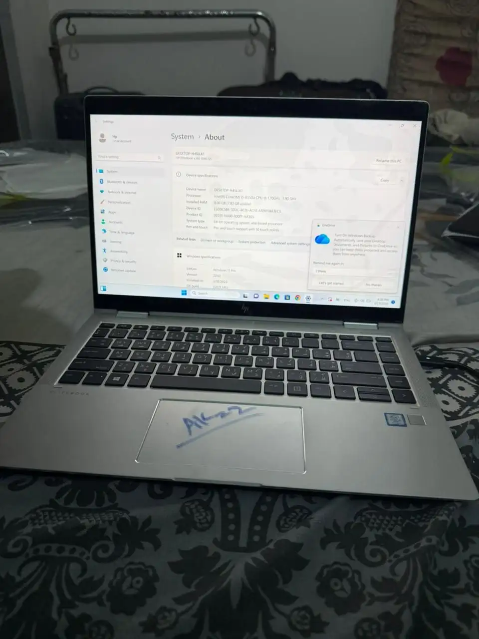 HP elitebook 1040 G5 core i5 8th 8/256