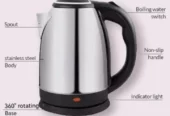Electric Kettle – Hot Water in Minutes – COD
