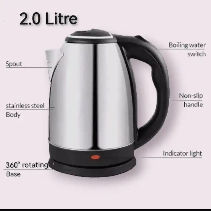 Electric Kettle – Hot Water in Minutes – COD